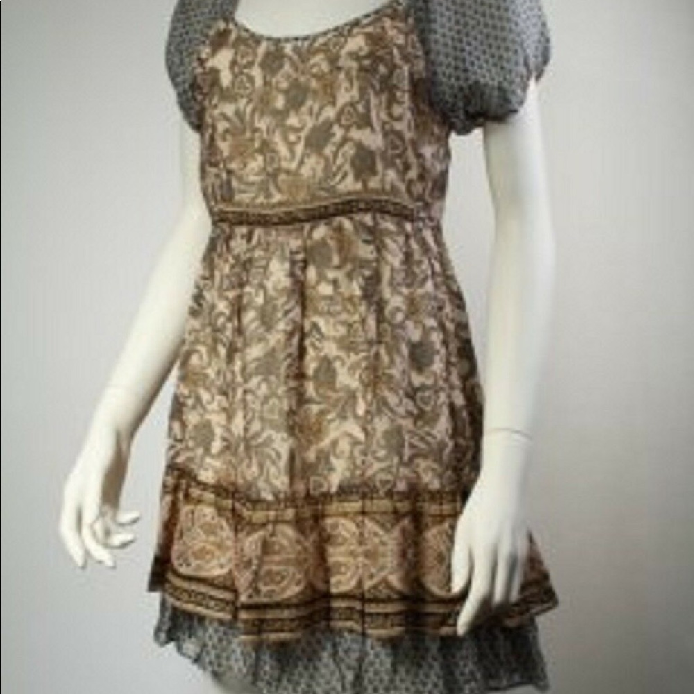 New Australian WISH boho grunge tunic dress ACOUSTIC size 8